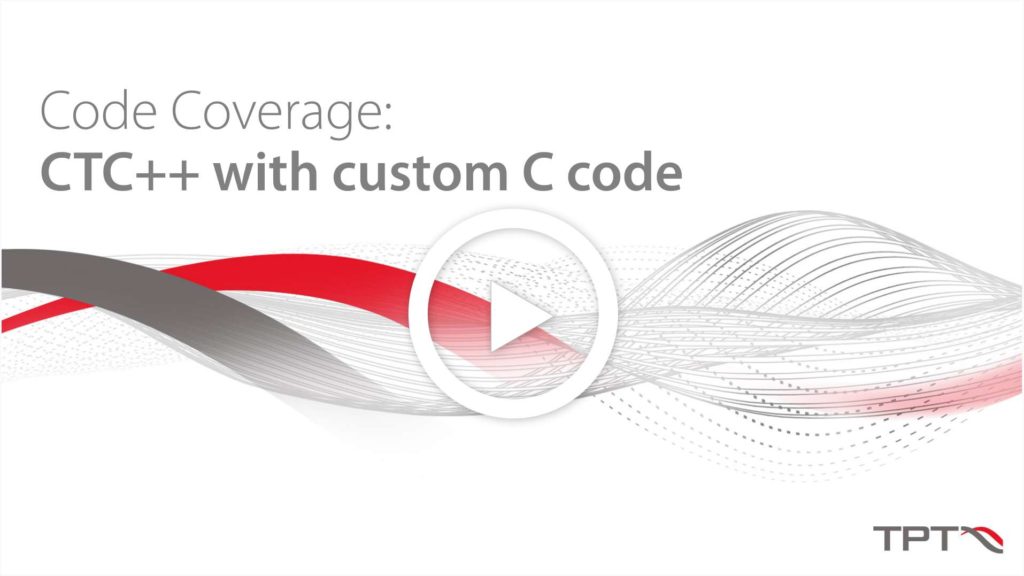 Video TPT CTC with custom C code