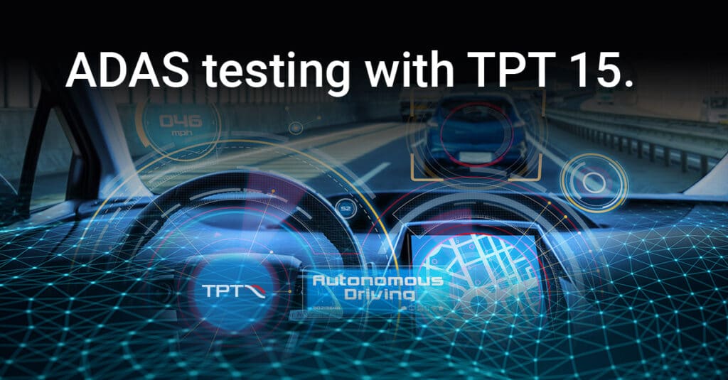 ADAS Testing with TPT 15.