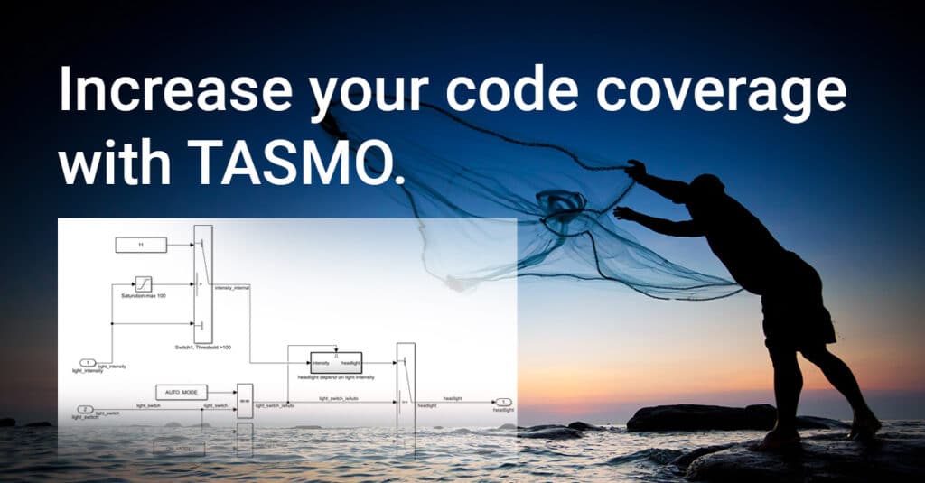 TASMO code coverage with TPT