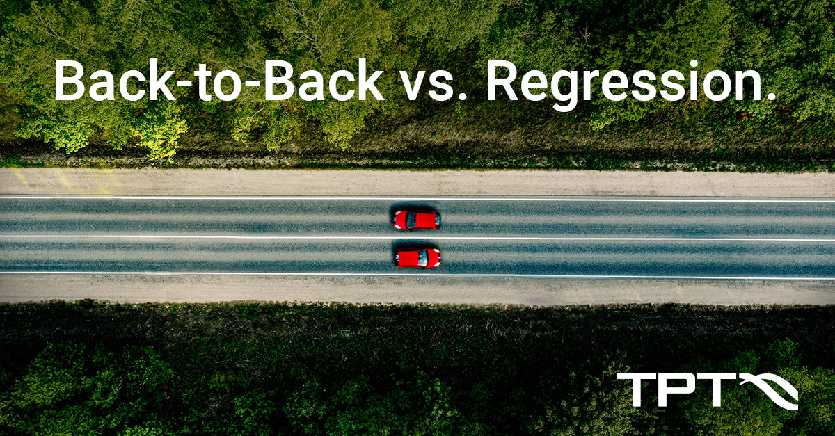 Back to Back Testing VS Regression Testing