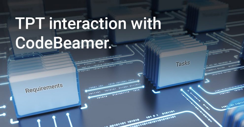 TPT interaction with CodeBeamer