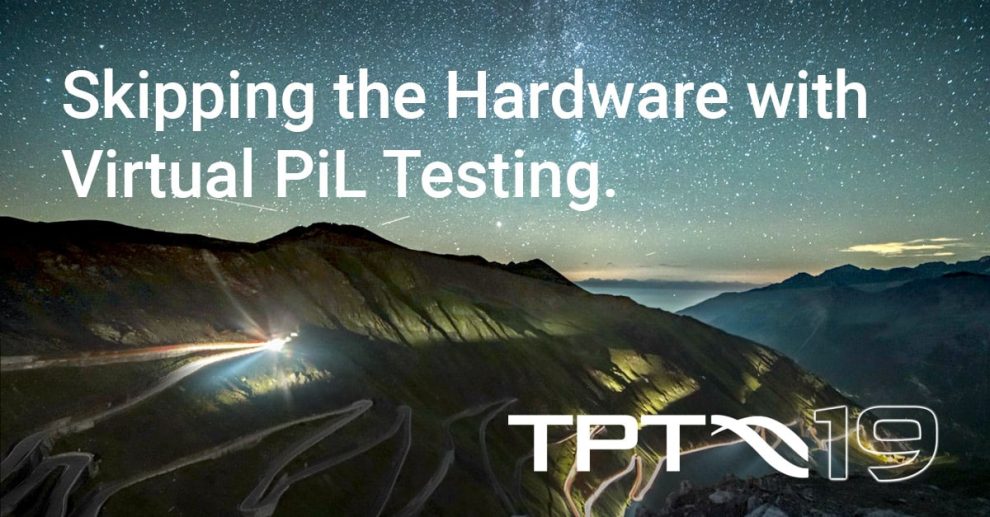 Virtual PiL Testing with TPT